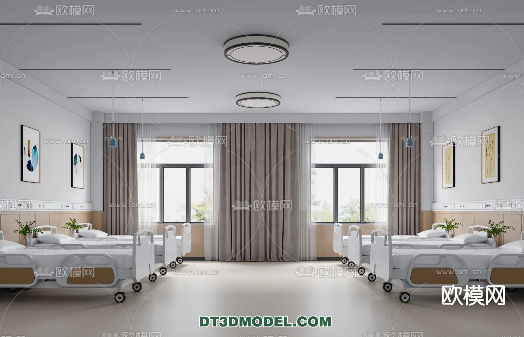 HOSPITAL 3D SCENES – MODERN – 0090
