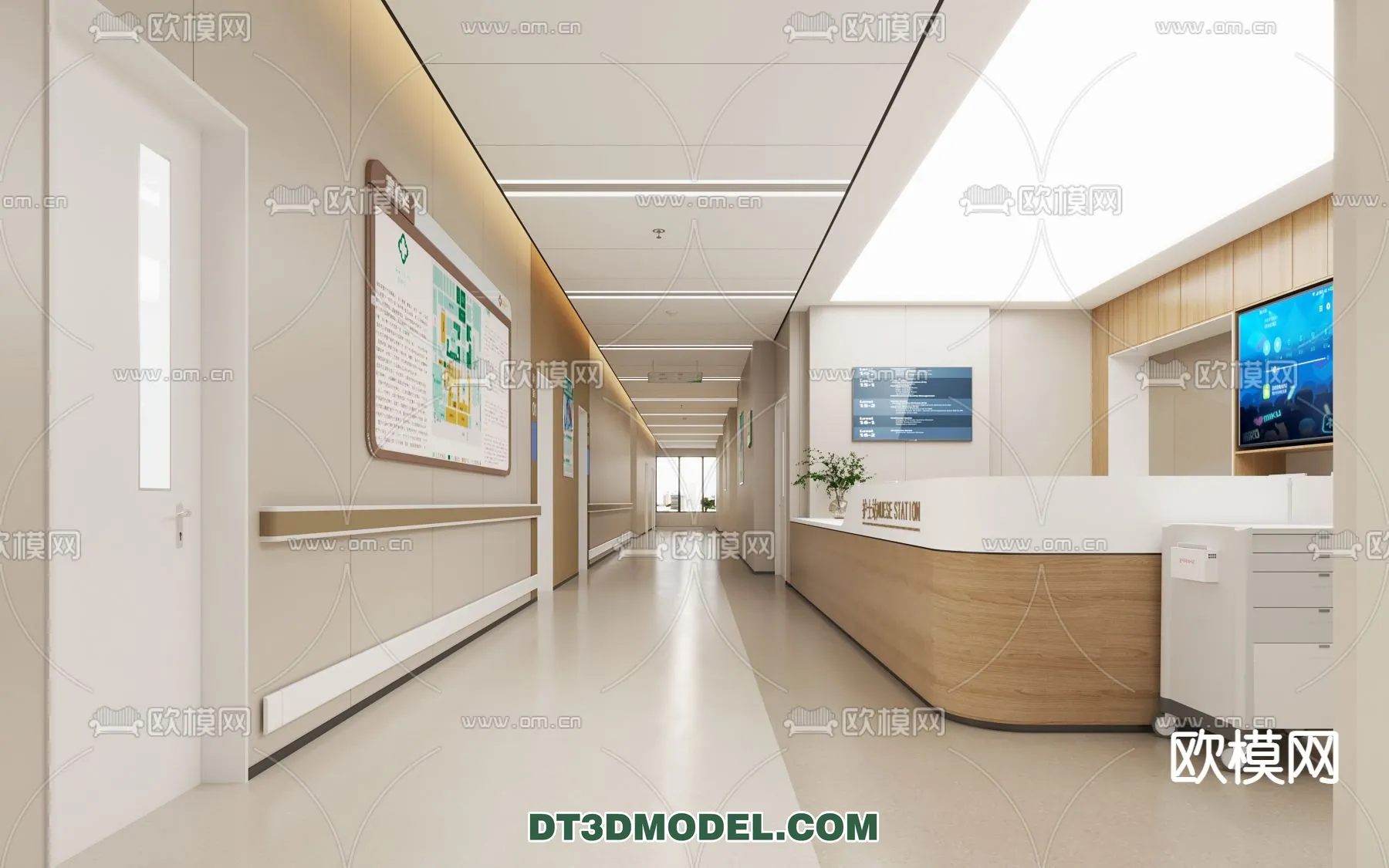 HOSPITAL 3D SCENES – MODERN – 0094