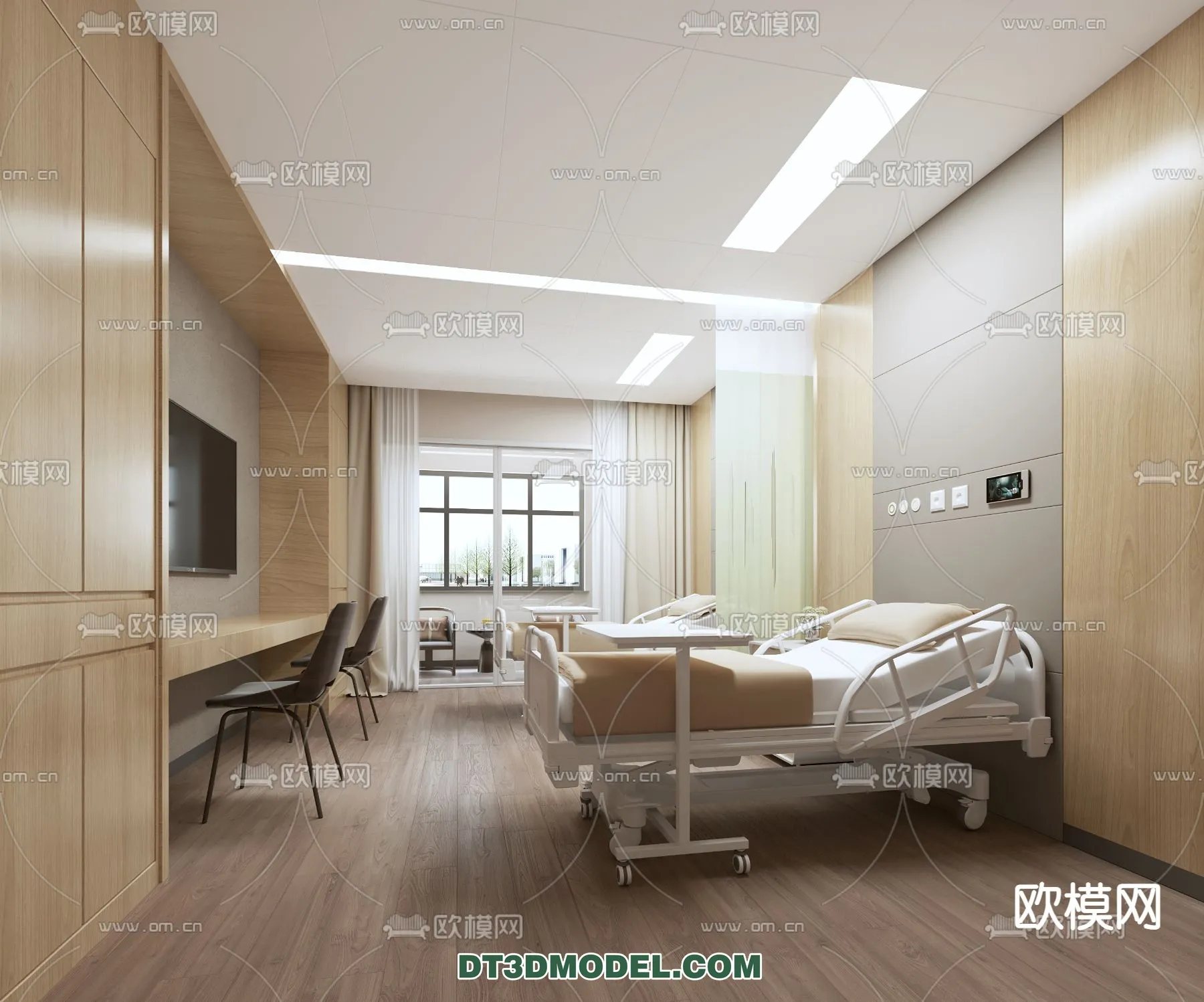 HOSPITAL 3D SCENES – MODERN – 0097