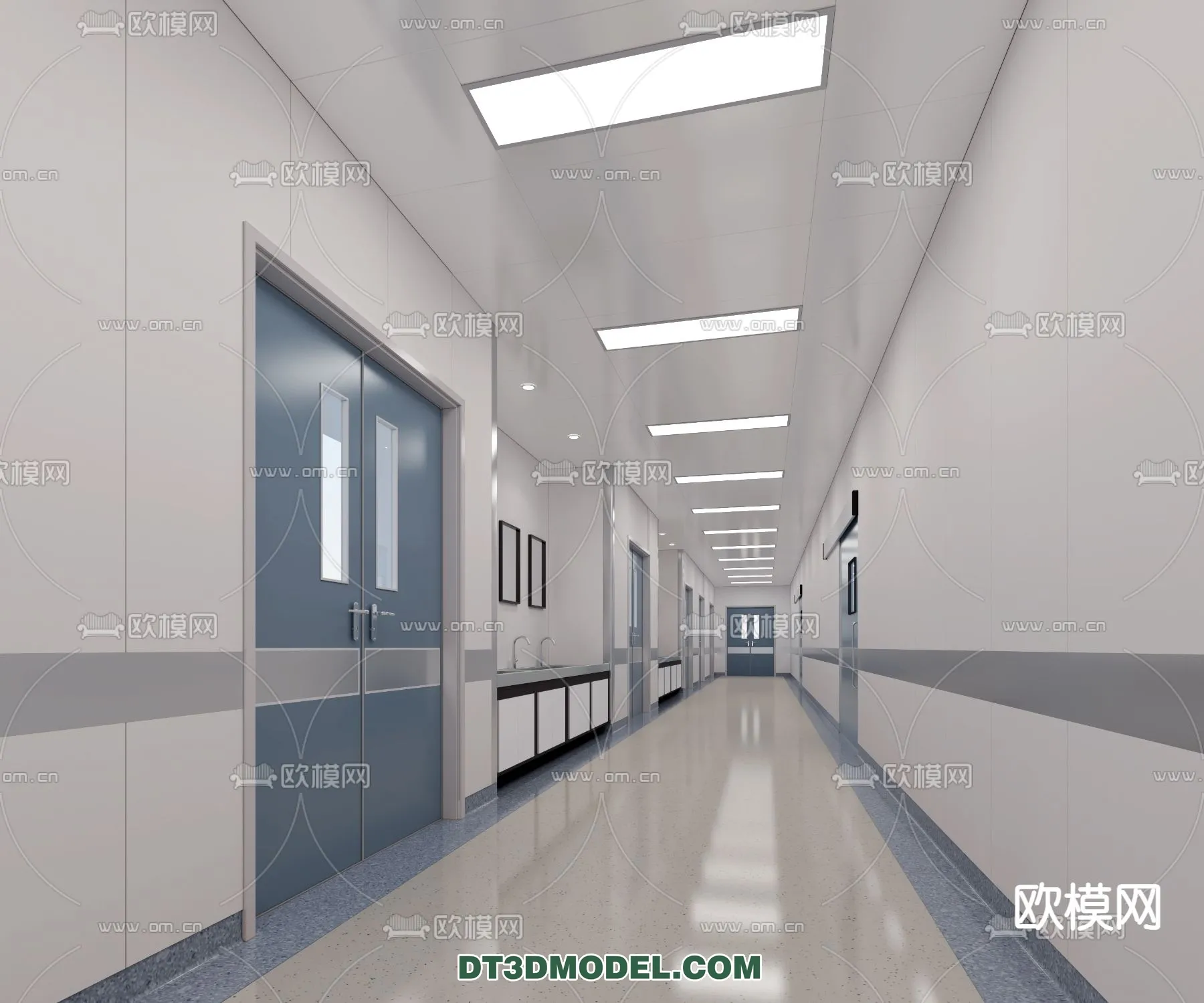 HOSPITAL 3D SCENES – MODERN – 0101