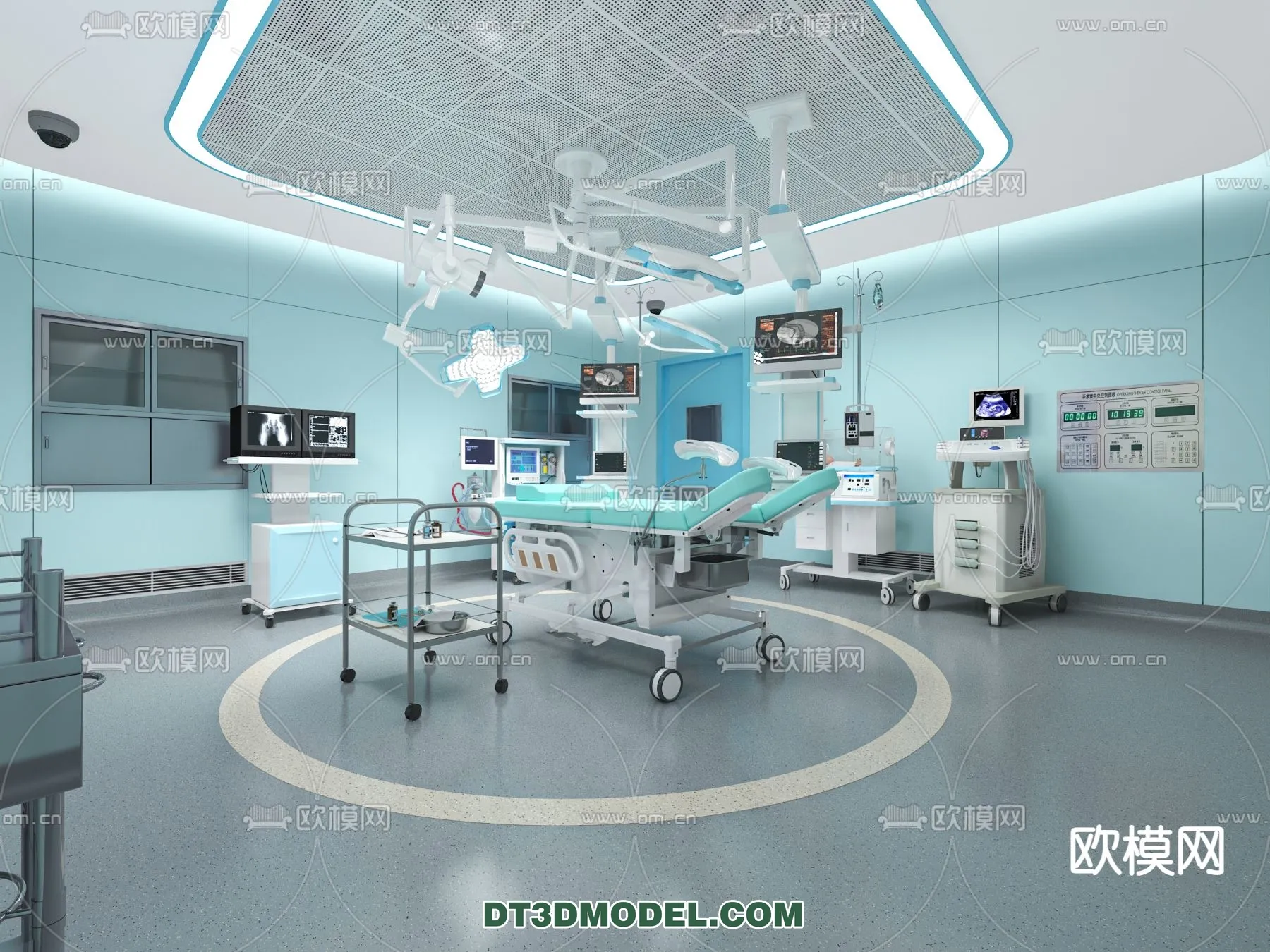 HOSPITAL 3D SCENES – MODERN – 0107