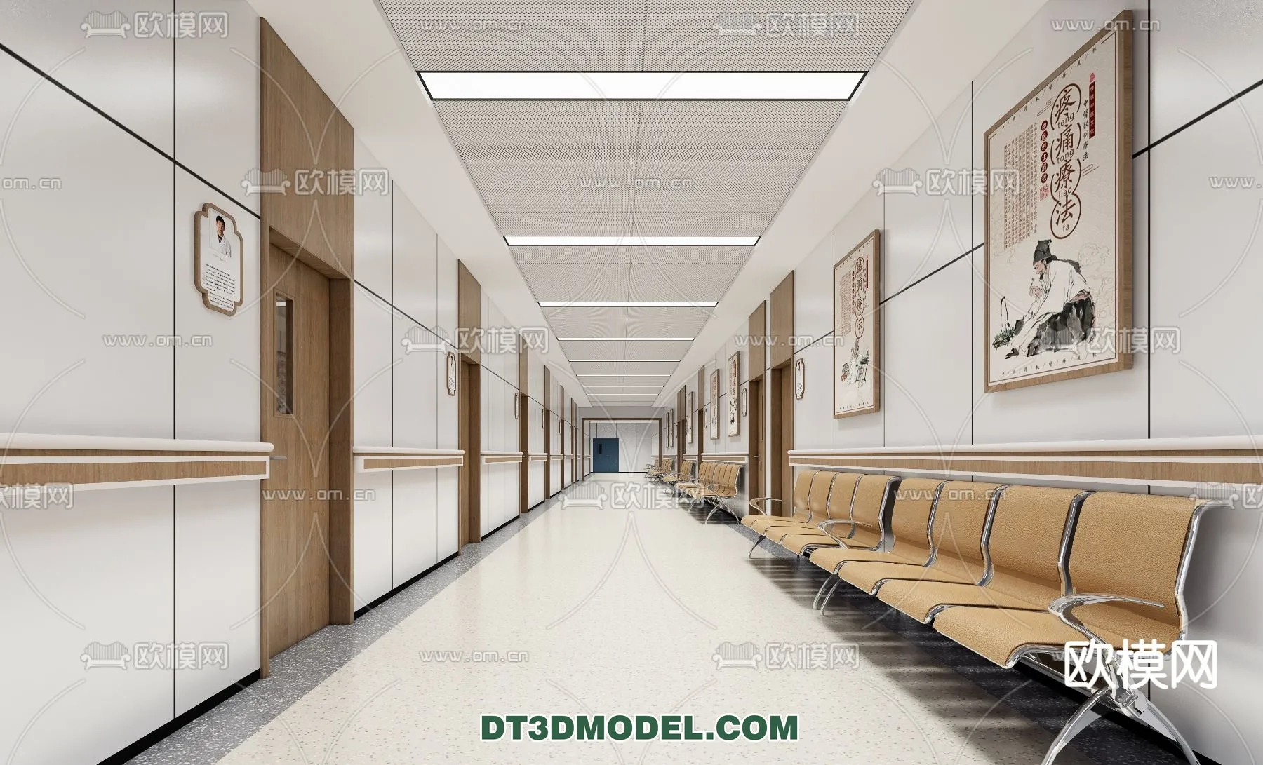 HOSPITAL 3D SCENES – MODERN – 0110