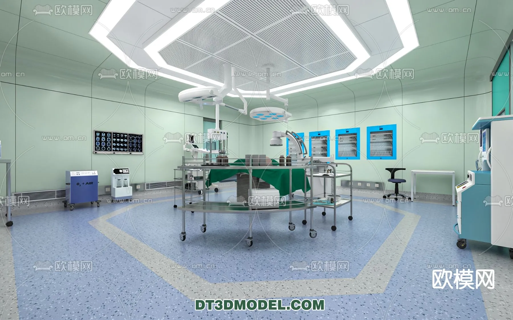 HOSPITAL 3D SCENES – MODERN – 0112