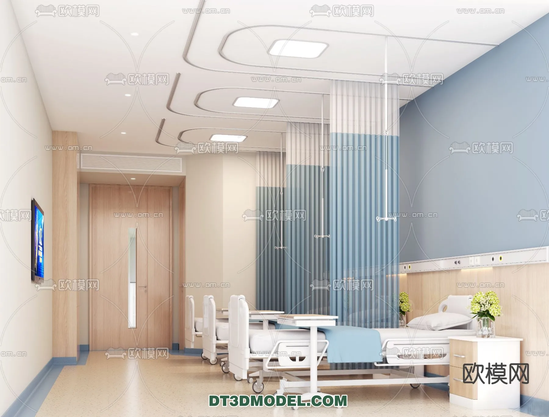 HOSPITAL 3D SCENES – MODERN – 0114