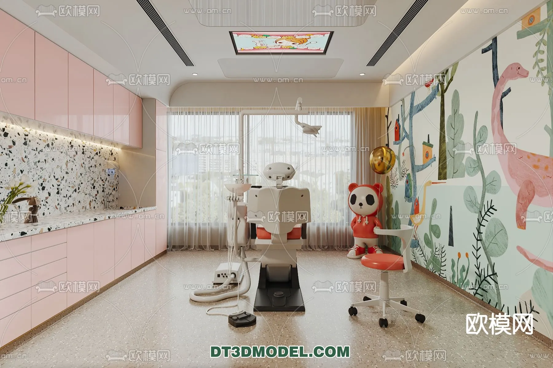 HOSPITAL 3D SCENES – MODERN – 0117