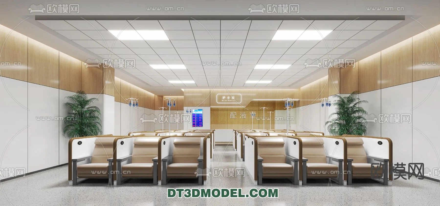 HOSPITAL 3D SCENES – MODERN – 0120
