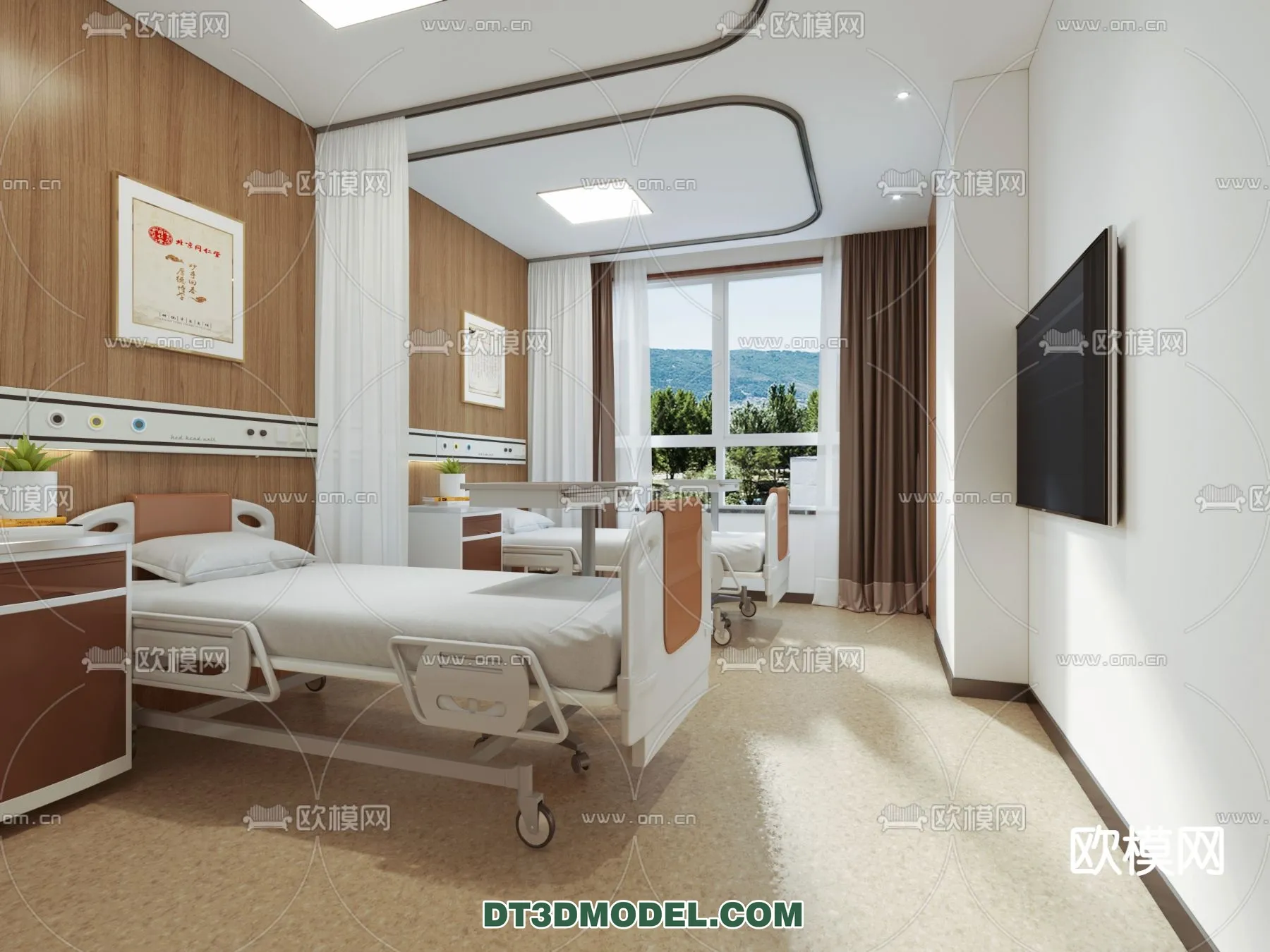 HOSPITAL 3D SCENES – MODERN – 0122