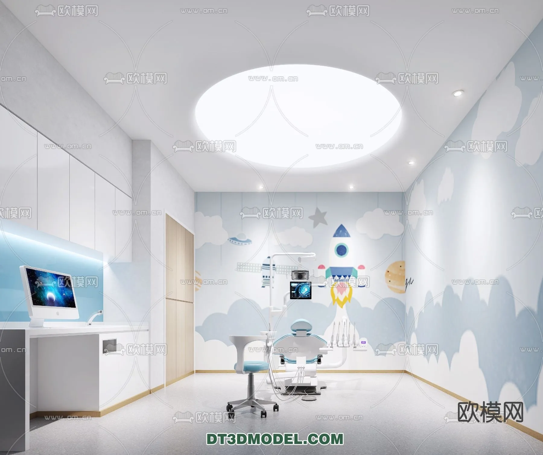 HOSPITAL 3D SCENES – MODERN – 0125
