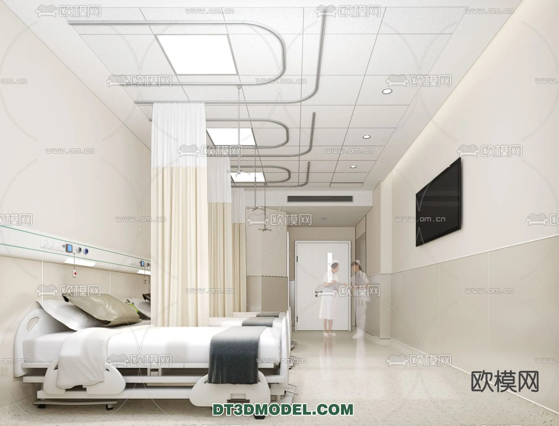 HOSPITAL 3D SCENES – MODERN – 0127