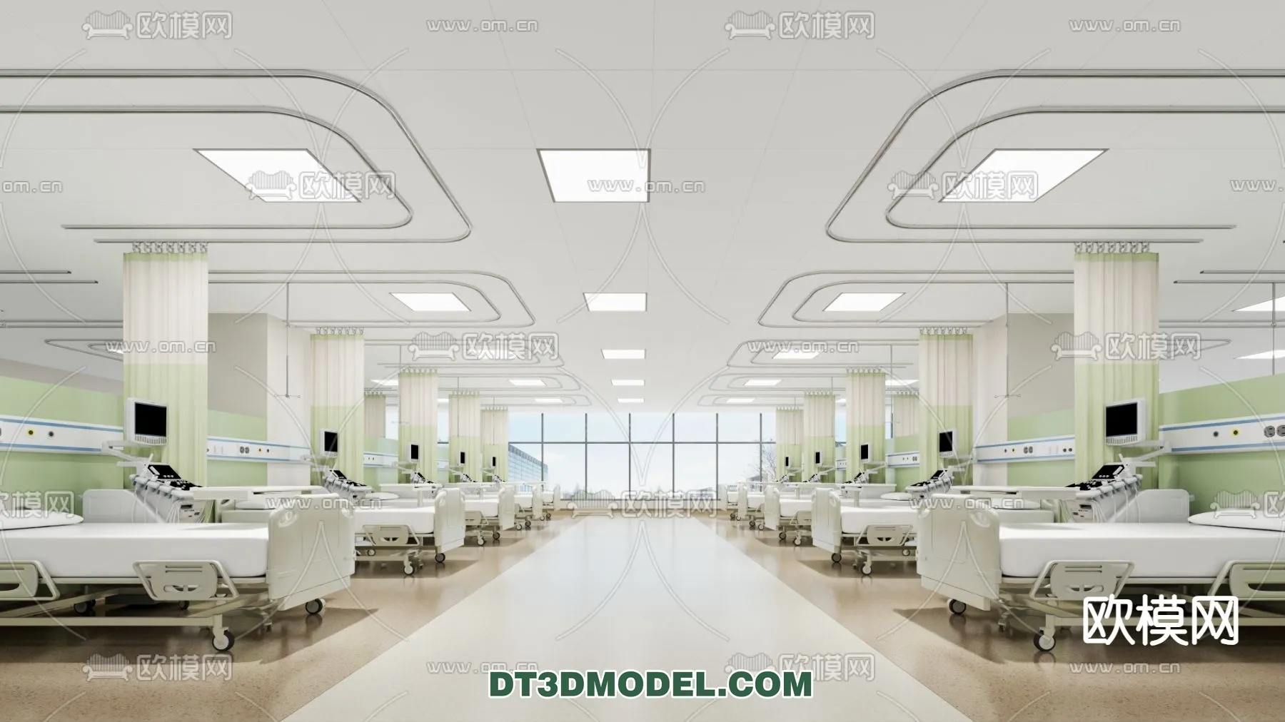 HOSPITAL 3D SCENES – MODERN – 0133