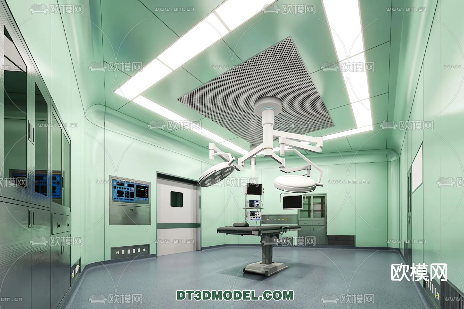 HOSPITAL 3D SCENES – MODERN – 0134