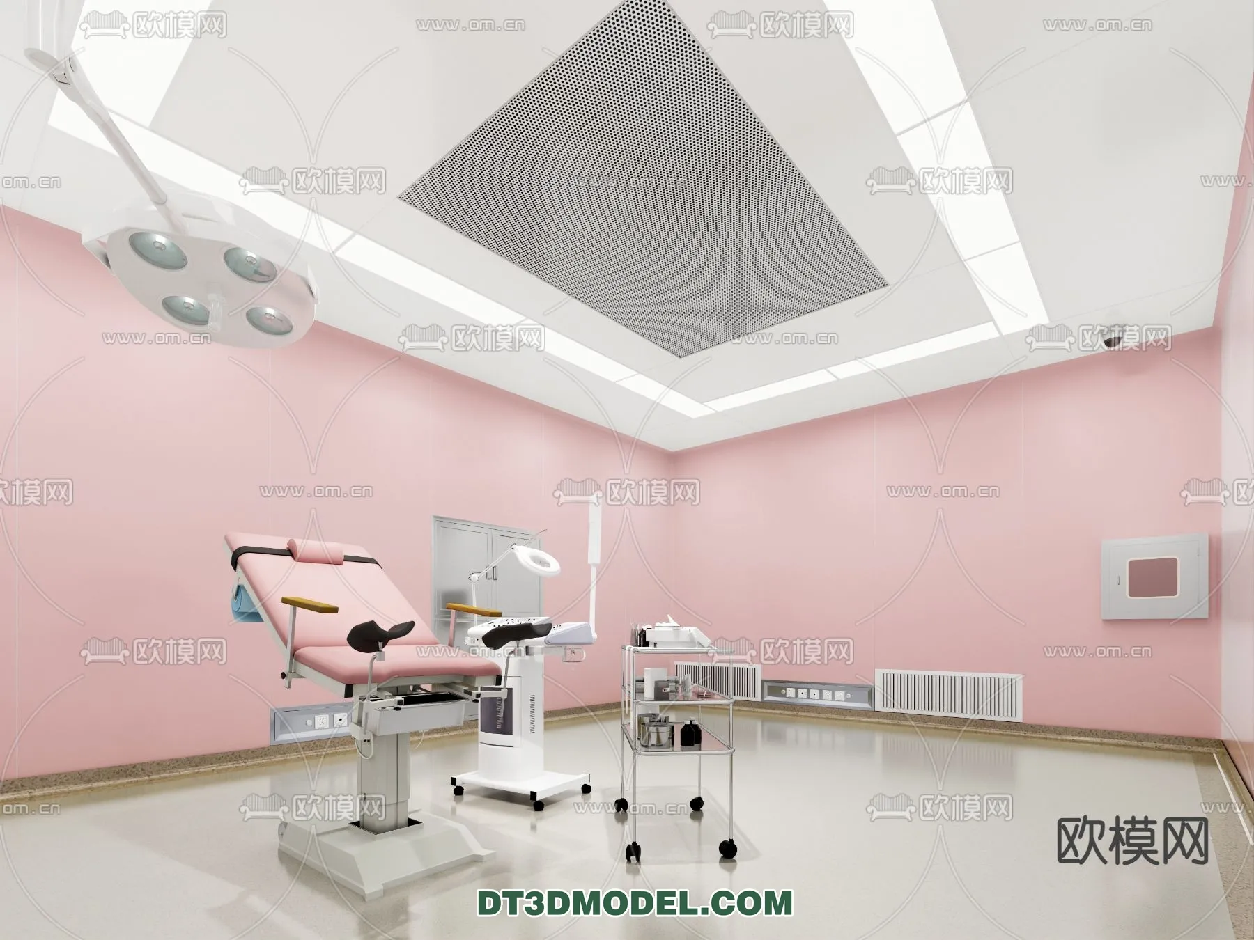 HOSPITAL 3D SCENES – MODERN – 0135