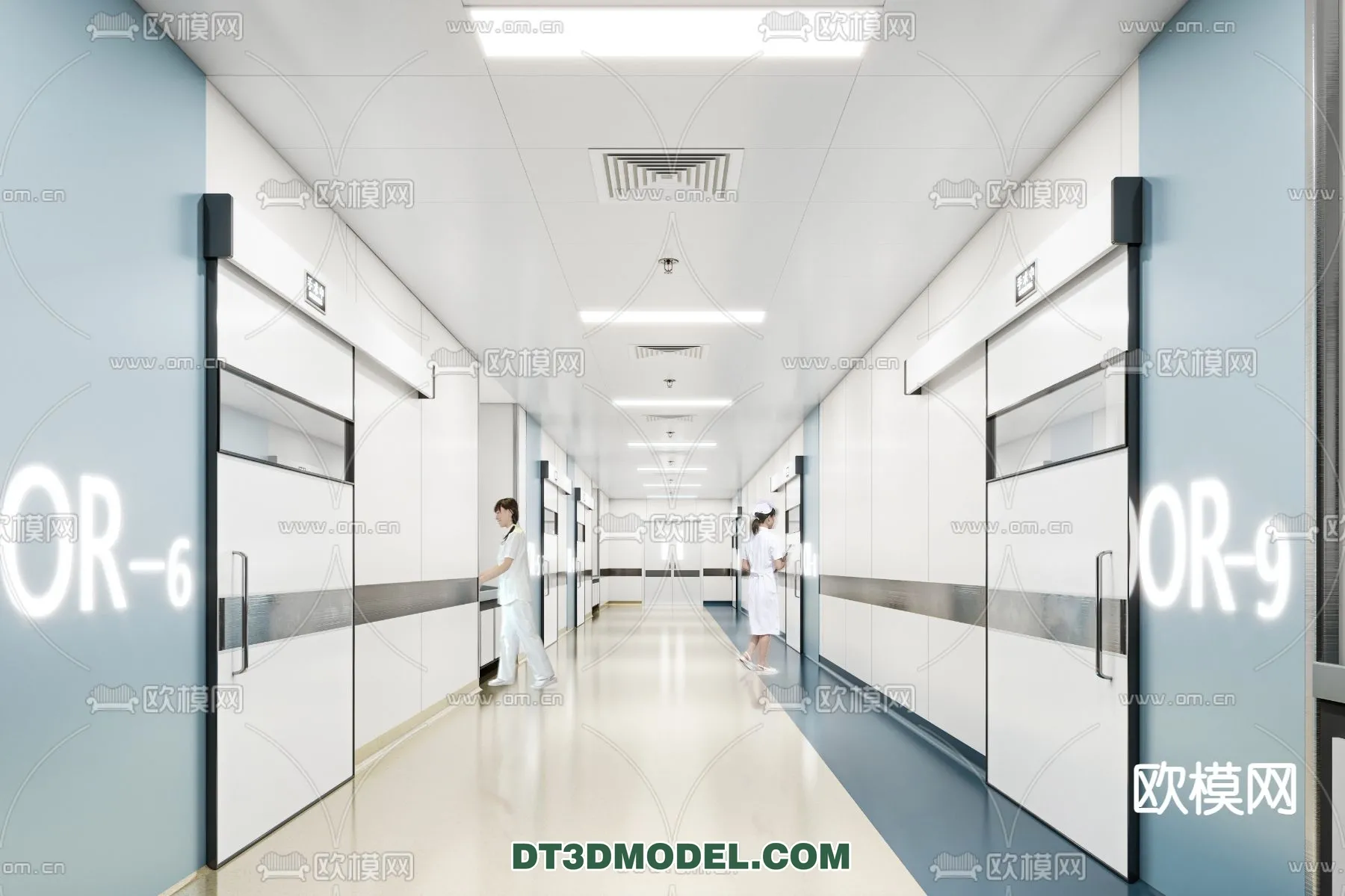 HOSPITAL 3D SCENES – MODERN – 0137