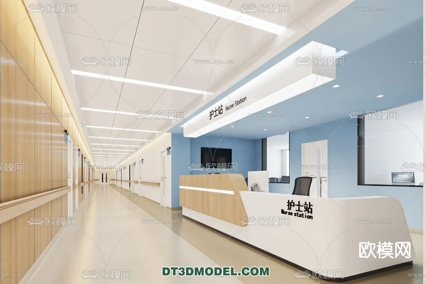 HOSPITAL 3D SCENES – MODERN – 0138
