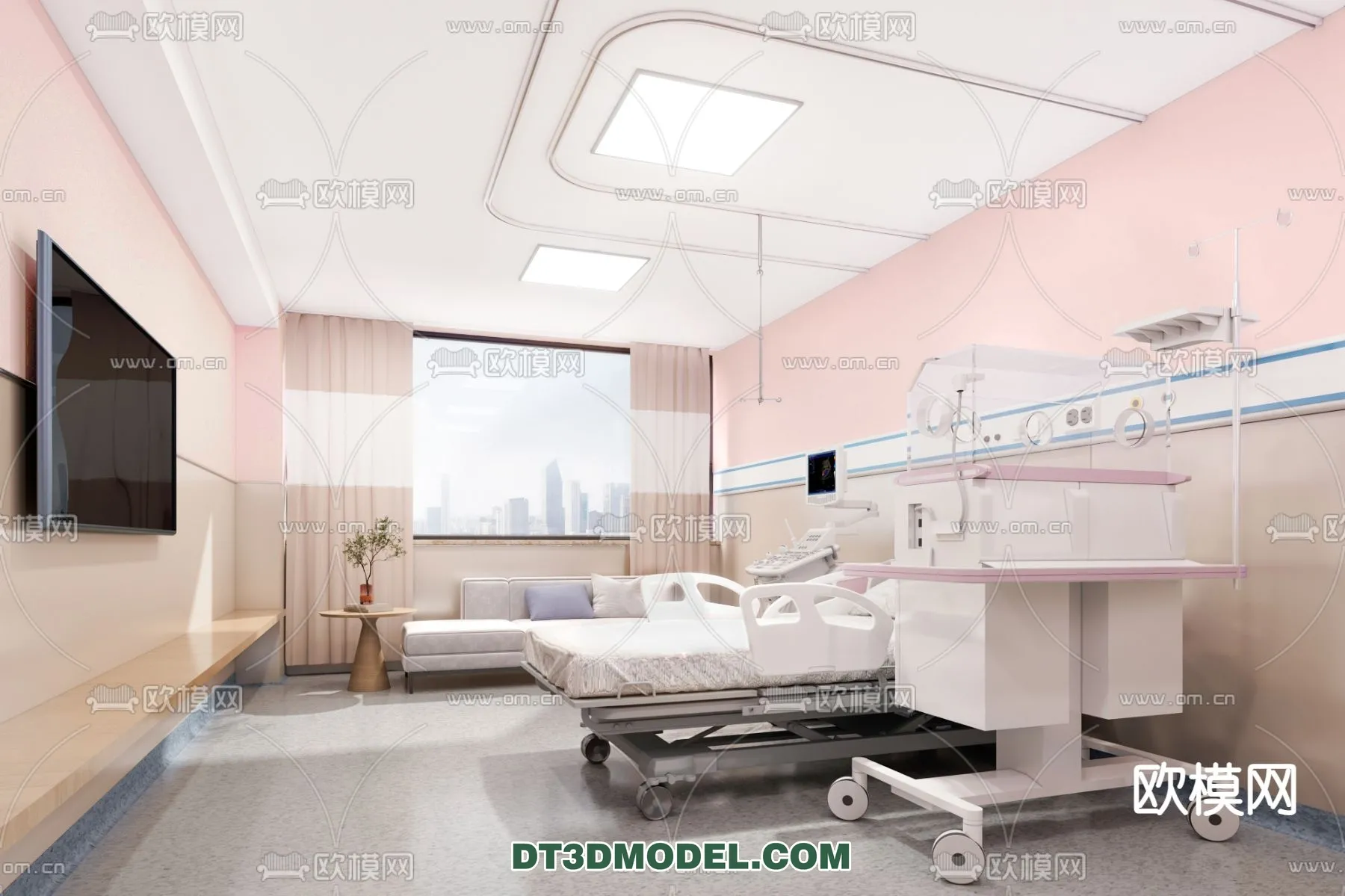 HOSPITAL 3D SCENES – MODERN – 0139