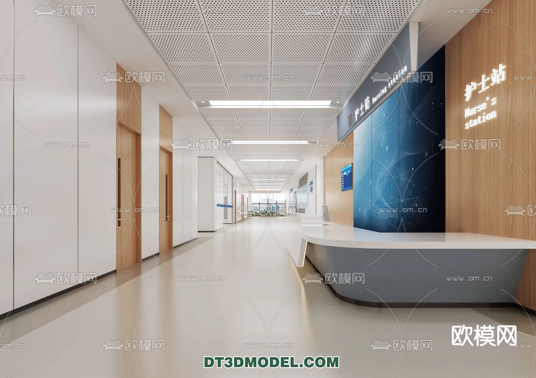 HOSPITAL 3D SCENES – MODERN – 0143