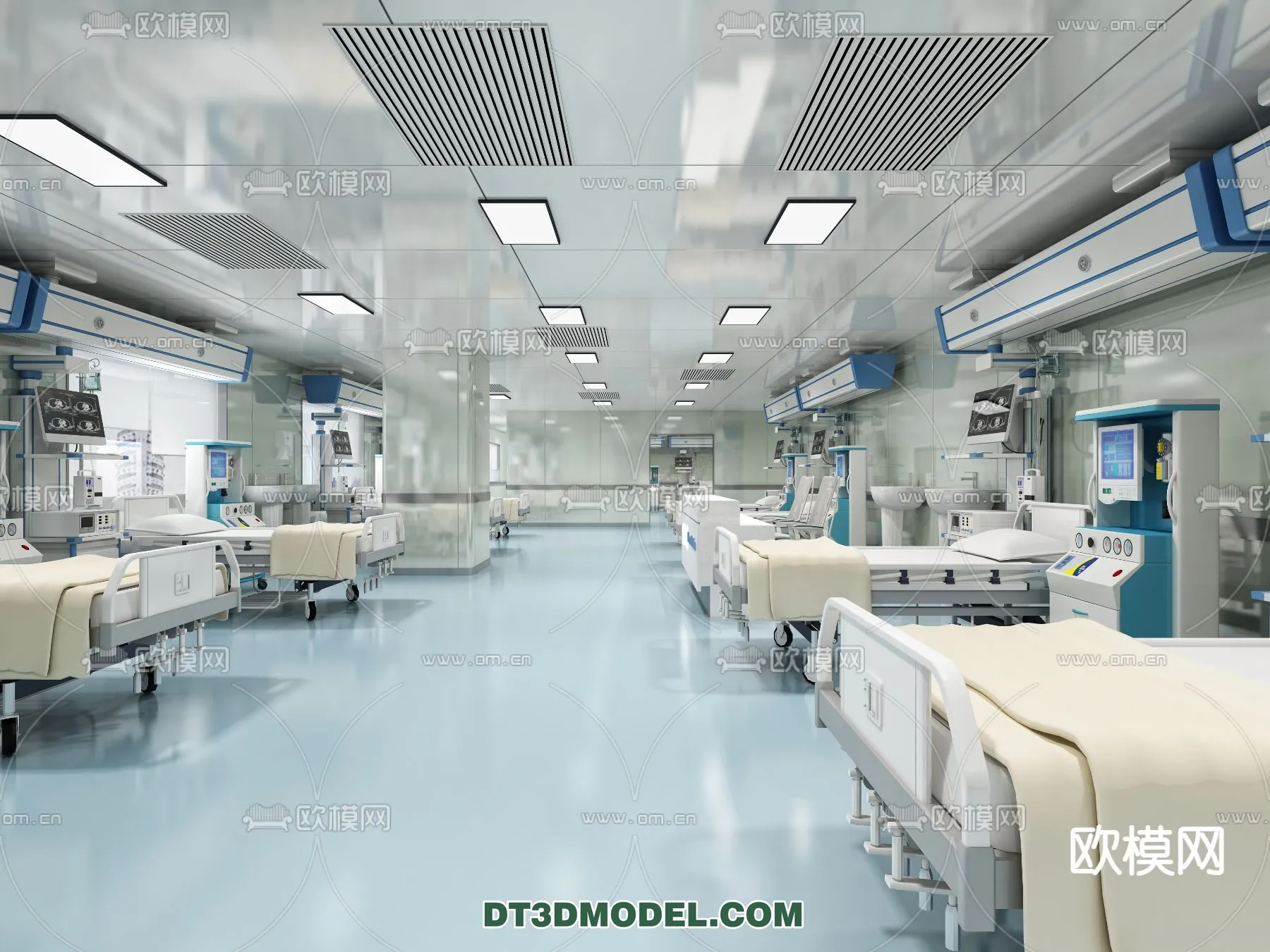 HOSPITAL 3D SCENES – MODERN – 0144