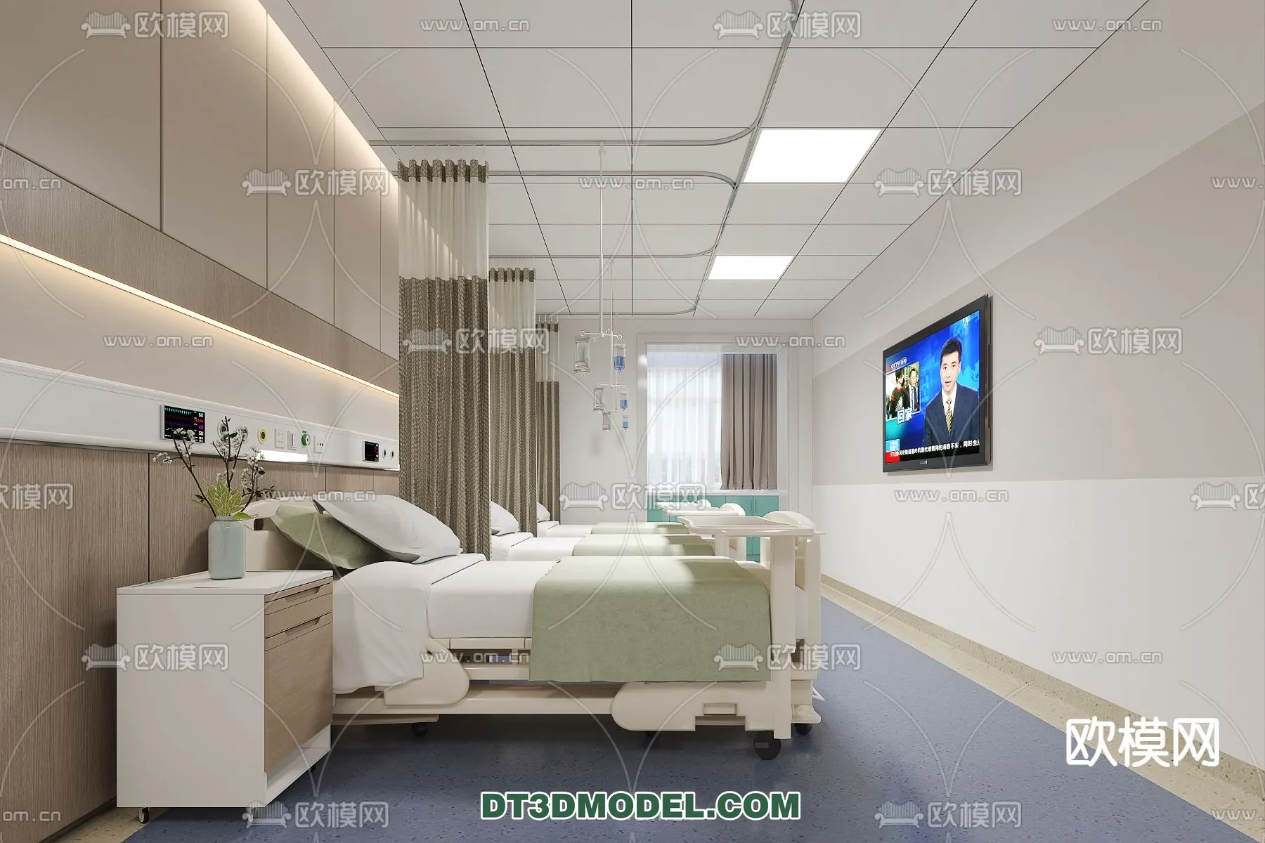 HOSPITAL 3D SCENES – MODERN – 0145