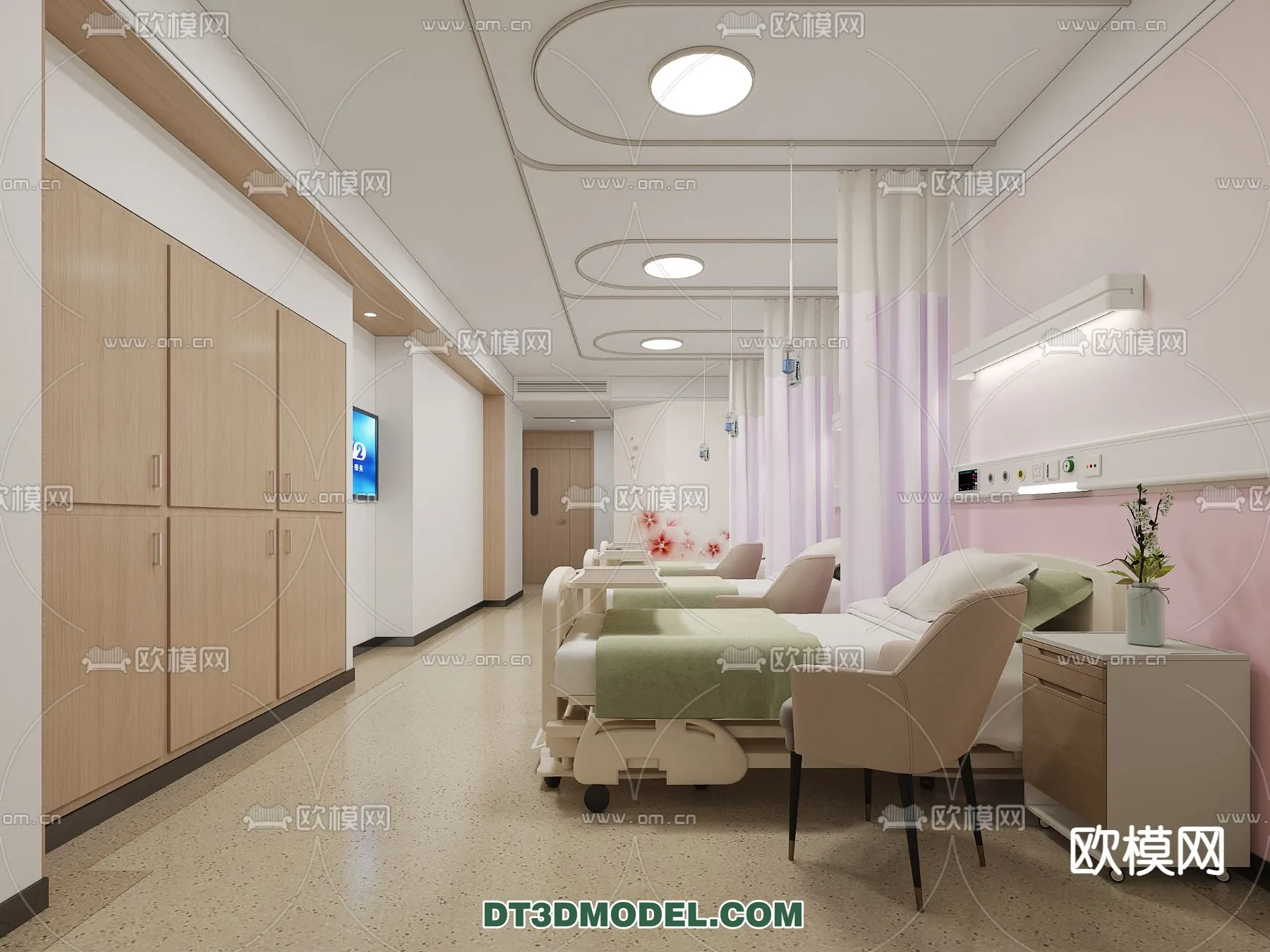 HOSPITAL 3D SCENES – MODERN – 0150