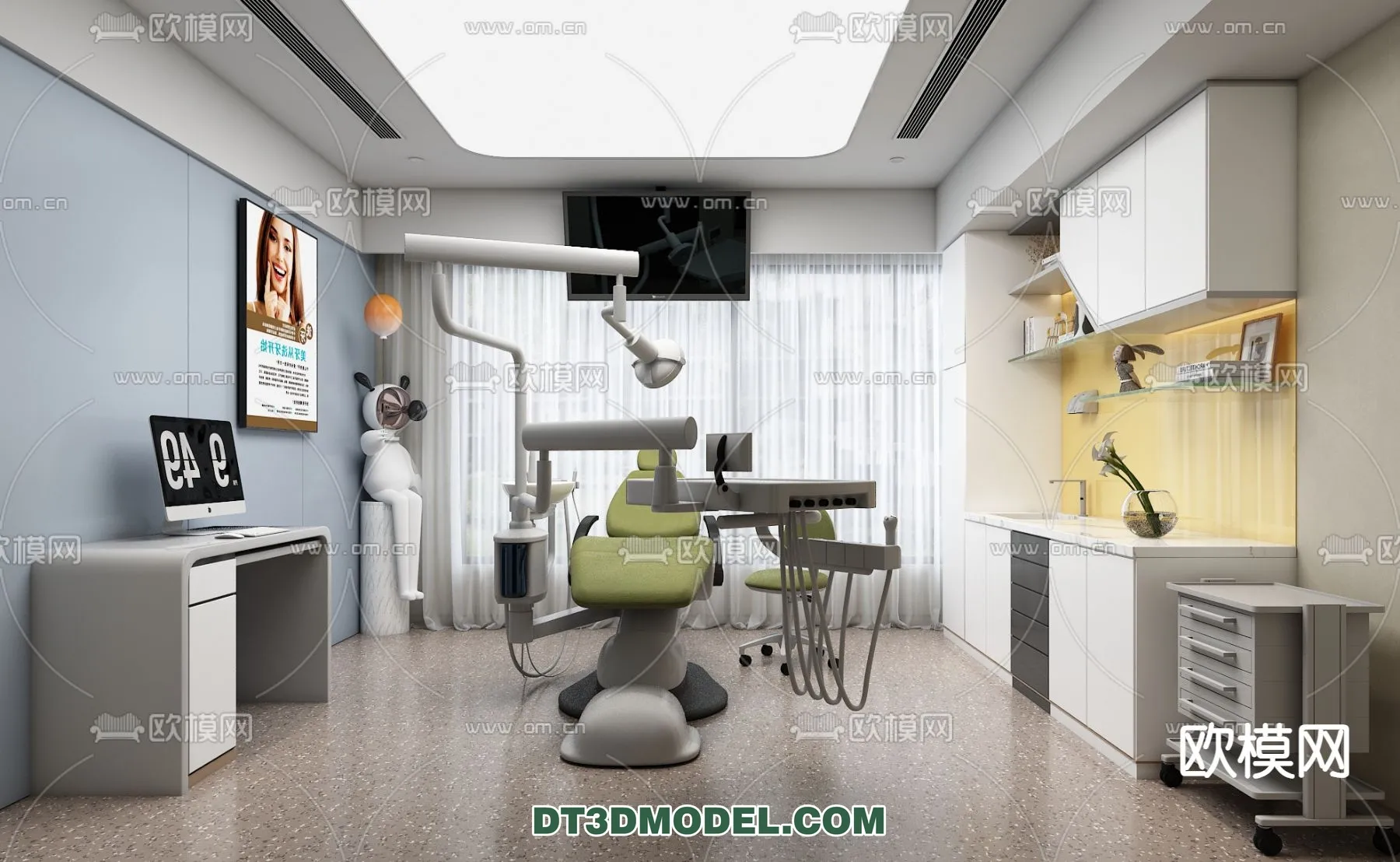 HOSPITAL 3D SCENES – MODERN – 0156