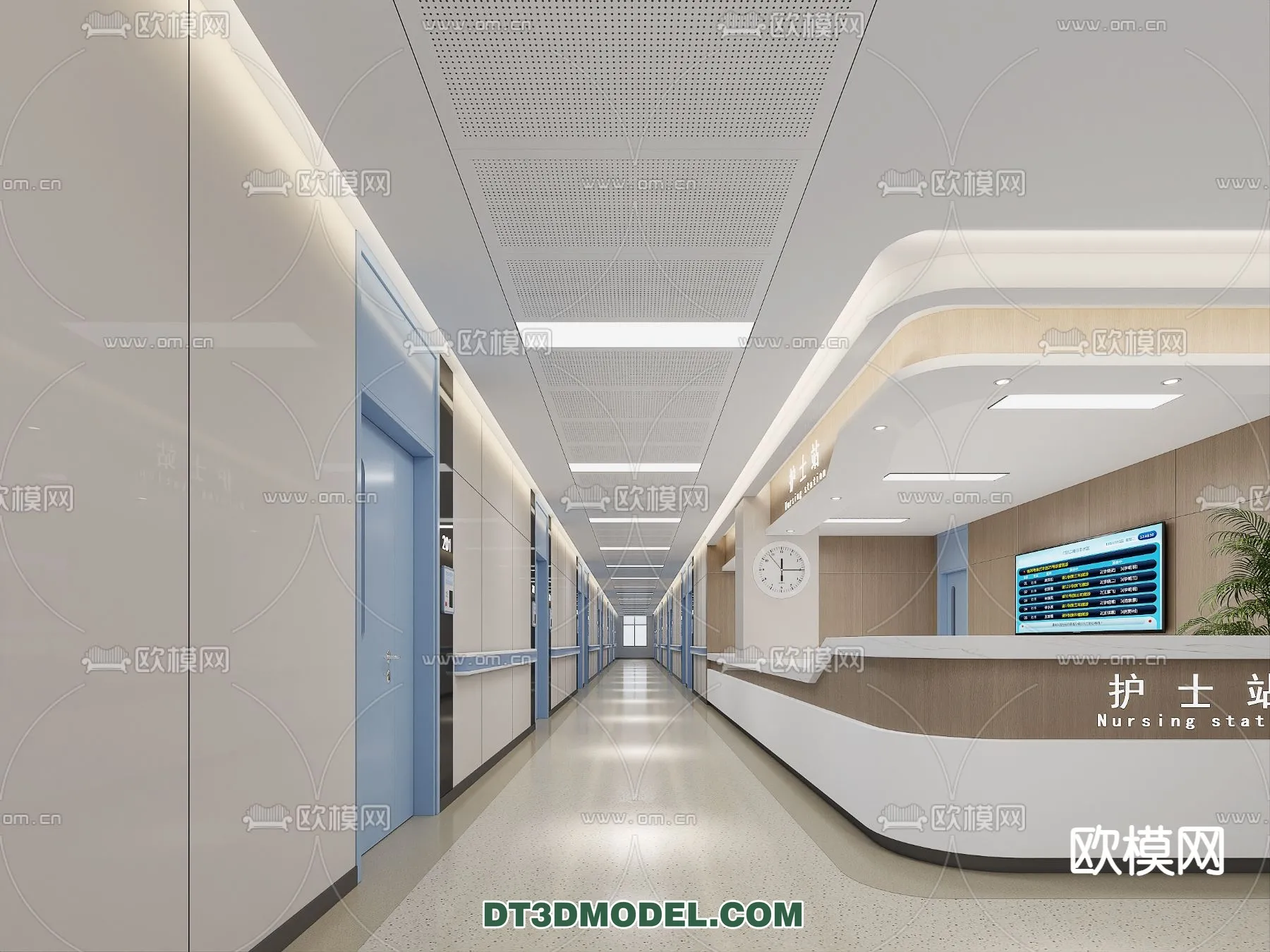HOSPITAL 3D SCENES – MODERN – 0159