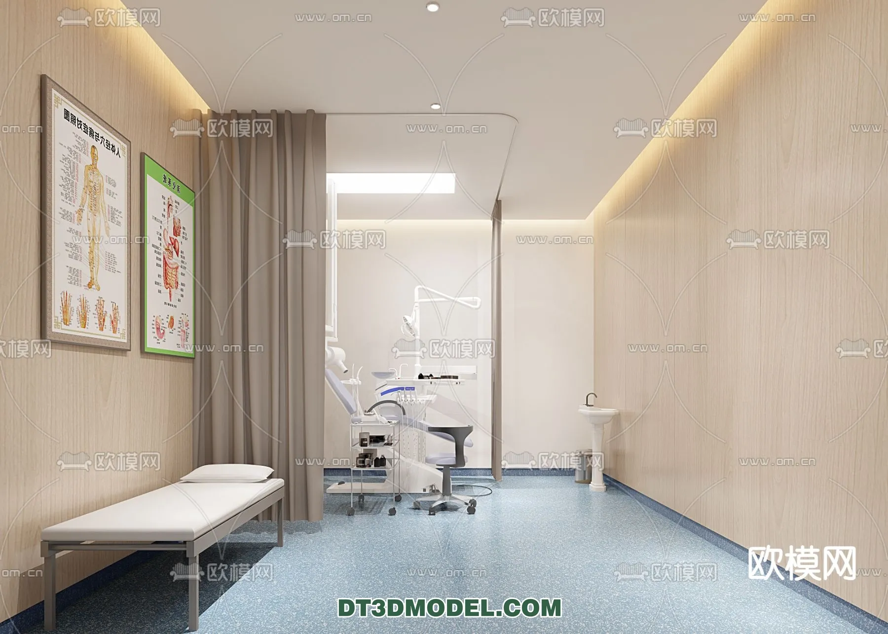 HOSPITAL 3D SCENES – MODERN – 0164