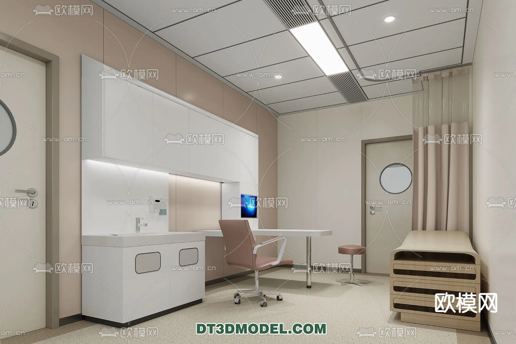 HOSPITAL 3D SCENES – MODERN – 0185
