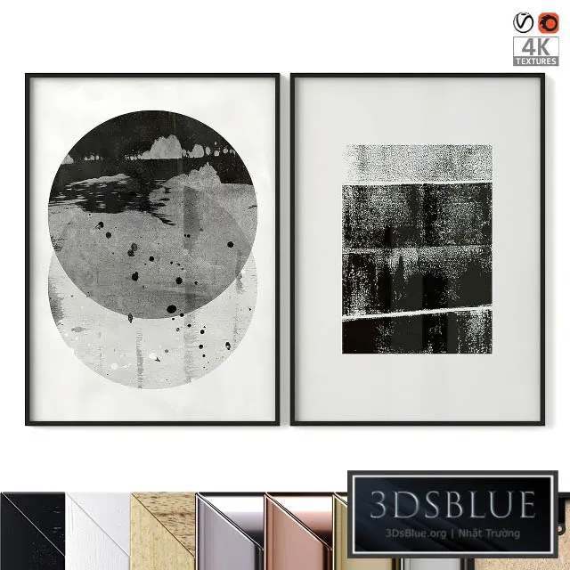 Abstract Pair Posters 08 3DS Max - thumbnail 3