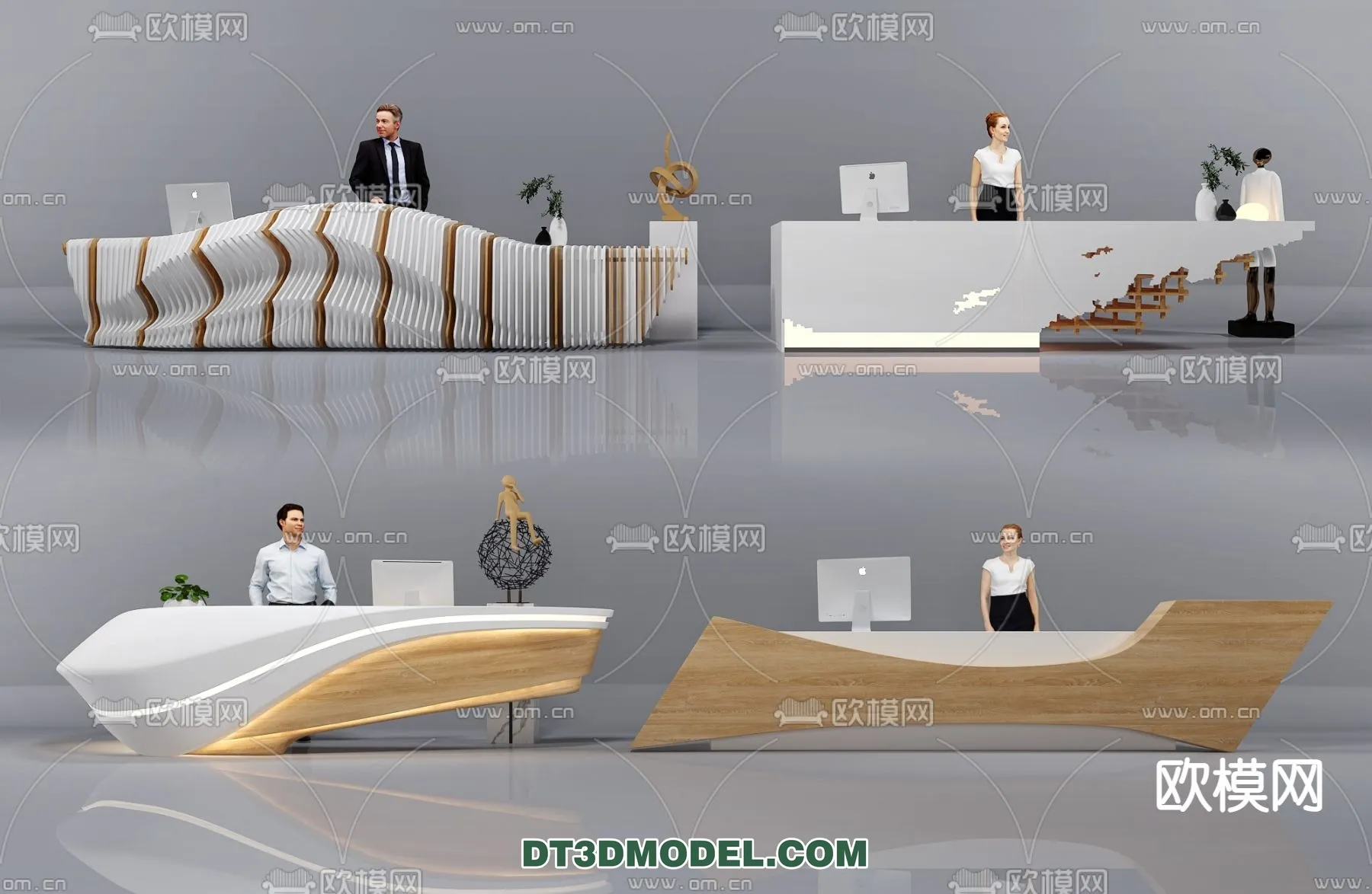 RECEPTION 3D MODEL – MODERN STYLE – 017
