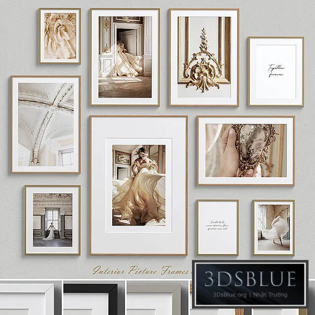 Interior Picture Frames Set-69 3DS Max - thumbnail 3