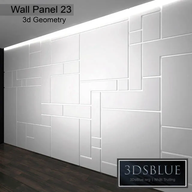 Wall Panel 23 3DS Max - thumbnail 3