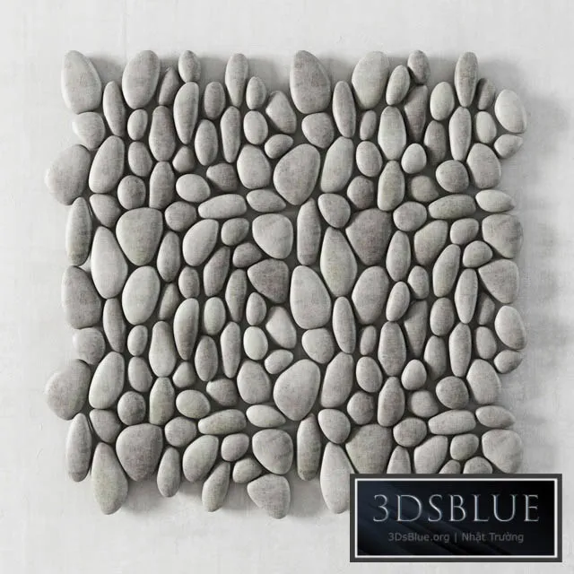 Oval Pebble Panel \/ Oval Pebble Panel 3DS Max - thumbnail 3