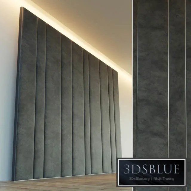 Decorative wall. Soft panel. eight 3DS Max - thumbnail 3