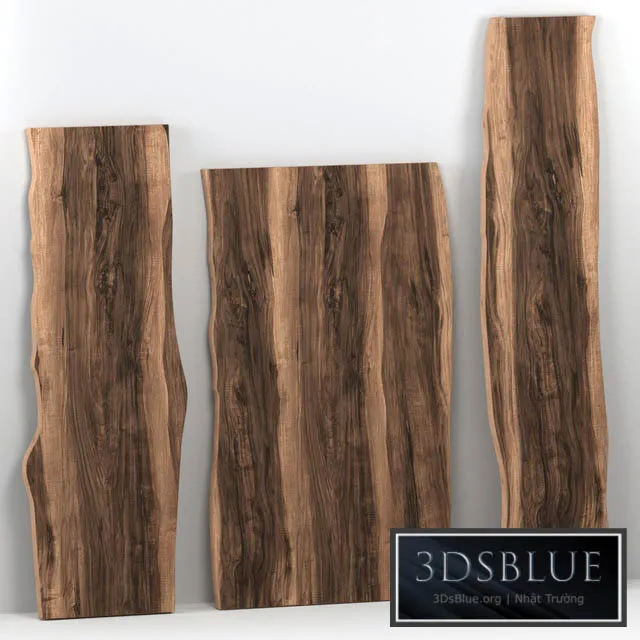 Wooden slabs 3DS Max - thumbnail 3