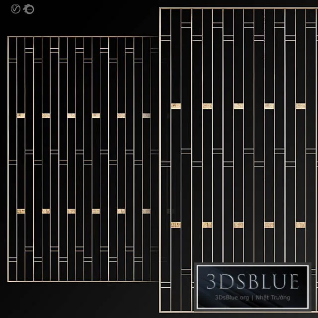 Decorative partition # 11 3DS Max - thumbnail 3