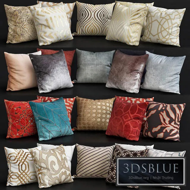 DECORATION – PILLOWS – 3DSKY Models – 4690