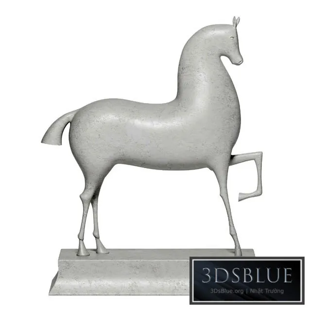 Sculpture Horse 3DS Max - thumbnail 3