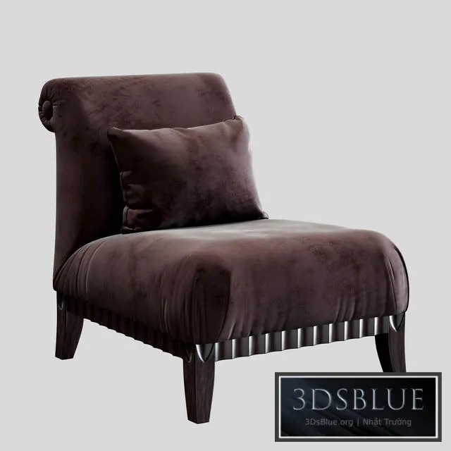 Giorgio Collection Occasional Arm chair 3D model 3DS Max - thumbnail 3