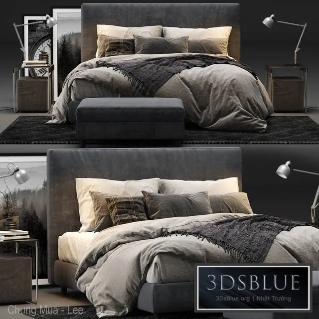 FURNITURE – BED – 3DSKY Models – 5800