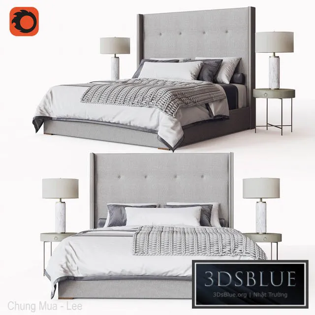 FURNITURE – BED – 3DSKY Models – 5829