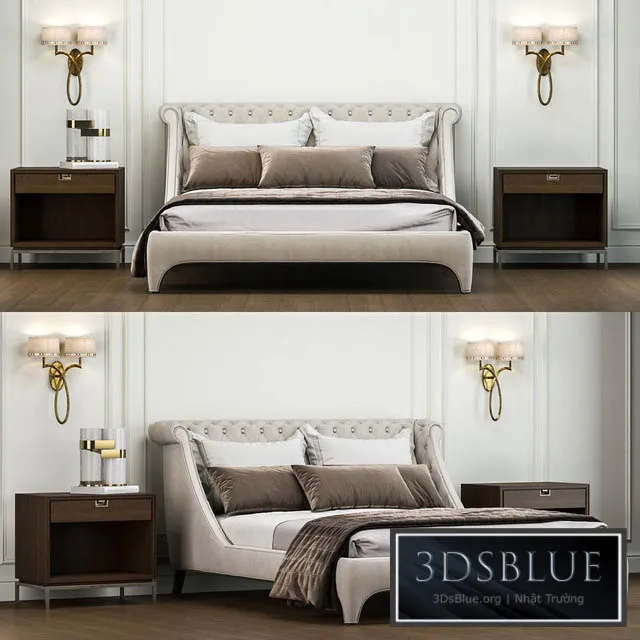FURNITURE – BED – 3DSKY Models – 5844