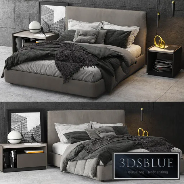 FURNITURE – BED – 3DSKY Models – 5848