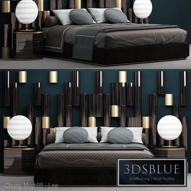 FURNITURE – BED – 3DSKY Models – 5853