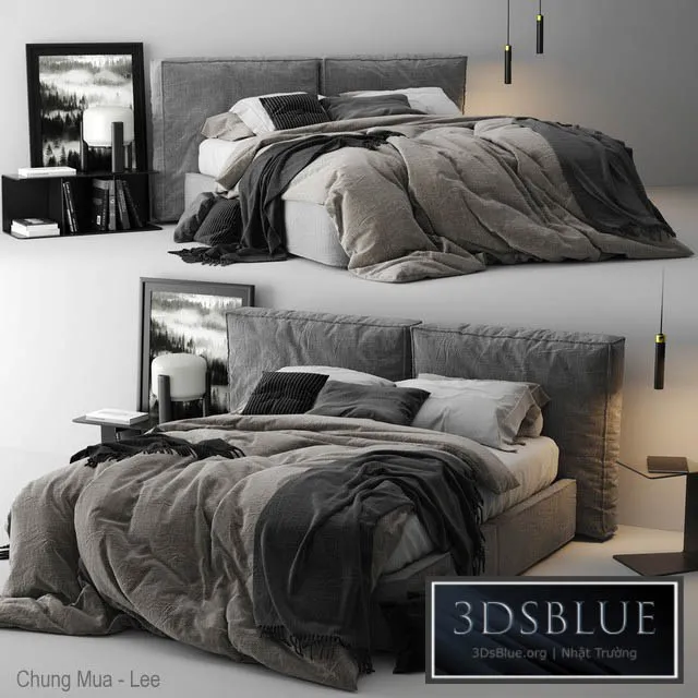 FURNITURE – BED – 3DSKY Models – 5862