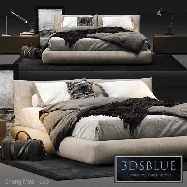 FURNITURE – BED – 3DSKY Models – 5883