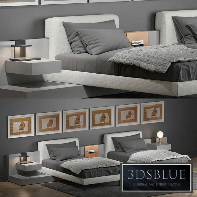 FURNITURE – BED – 3DSKY Models – 5897