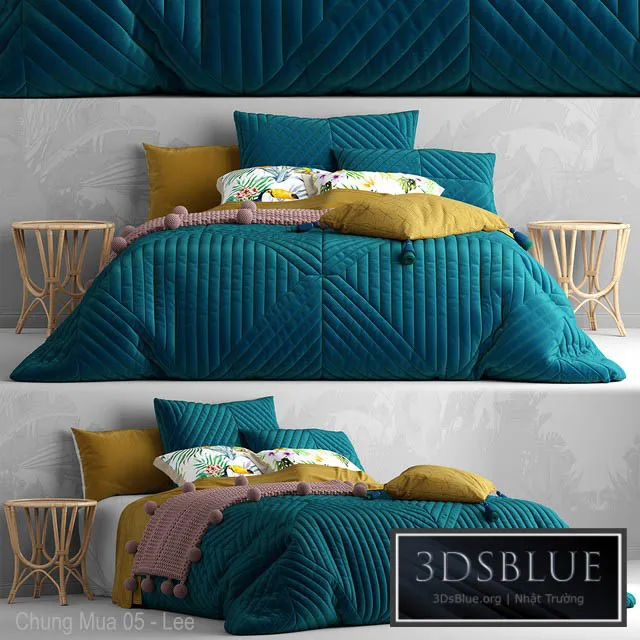 FURNITURE – BED – 3DSKY Models – 5914
