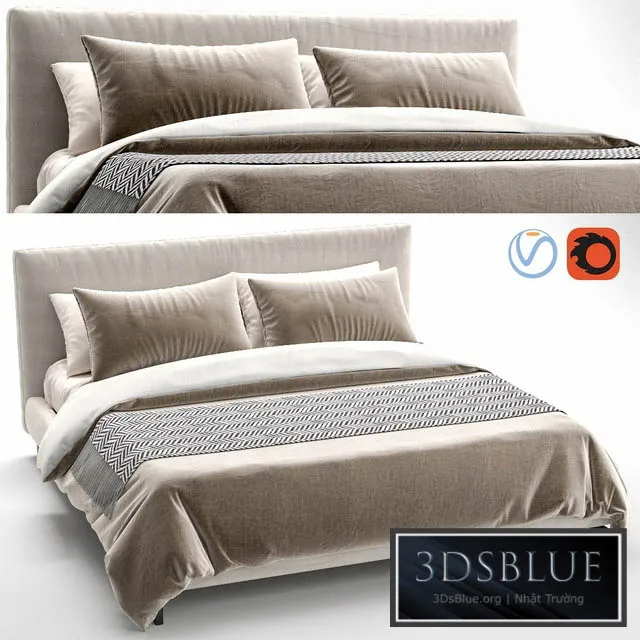 FURNITURE – BED – 3DSKY Models – 5922