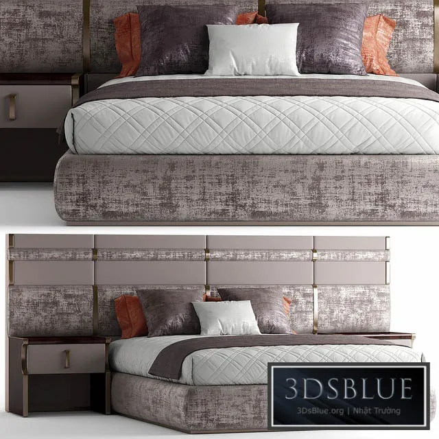 Bed capitalcollection trilogy 3DS Max - thumbnail 3