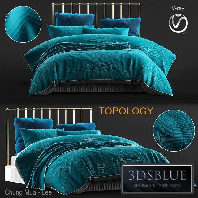 Browse our luxury designed quilt covers 3DS Max - thumbnail 3